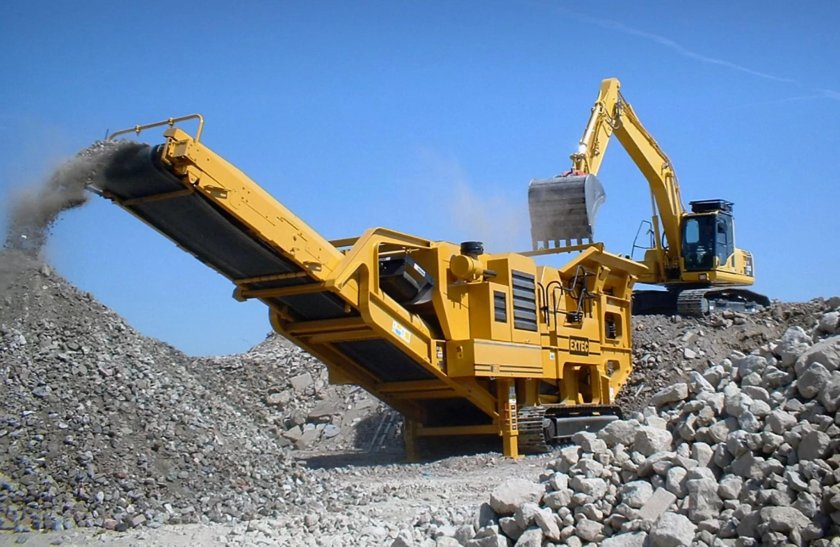 Дробильный комплекс для щебня