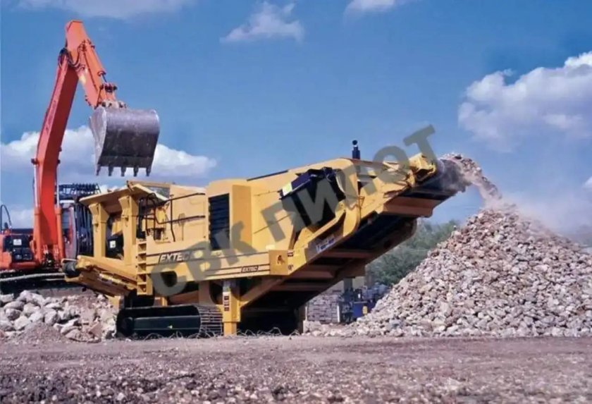 Роторная дробилка для щебня Сандвик