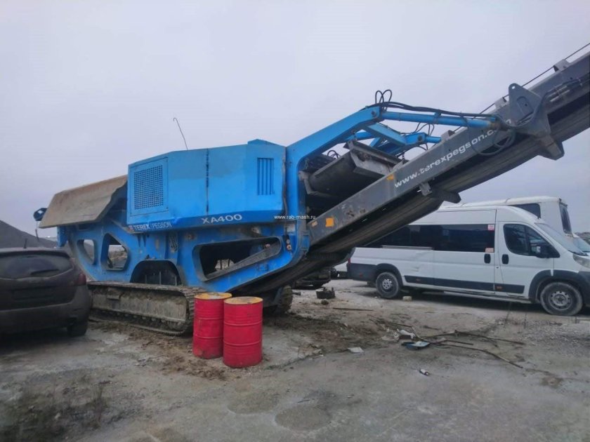 Щековая дробилка Terex Pegson xa400 электрическая схема