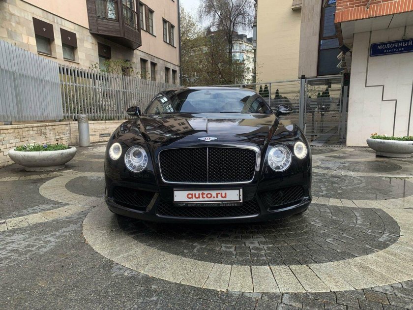 Машина bentley continental gt