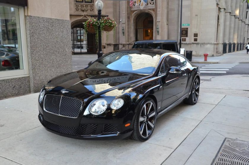 Bentley Continental gt 2014 Black