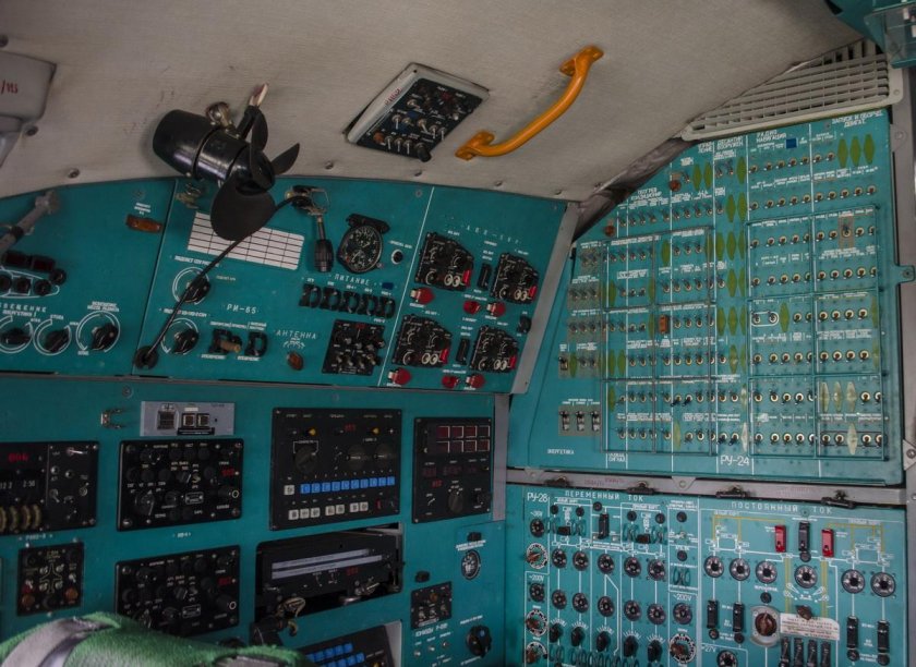 Ил 76 МД кабина