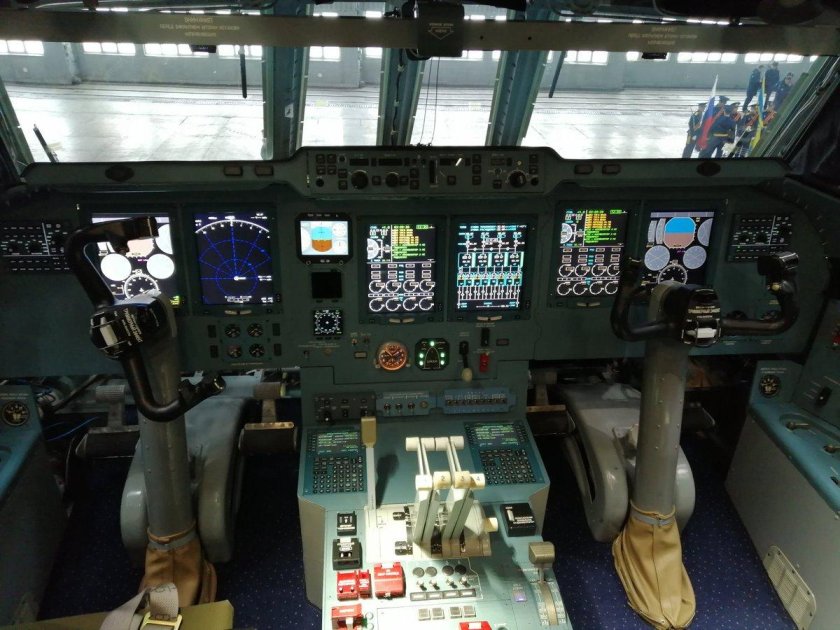 Ил-76мд-90а кабина