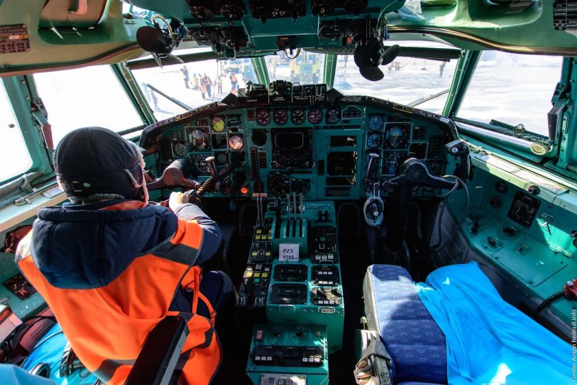 Ил 76 МД кабина