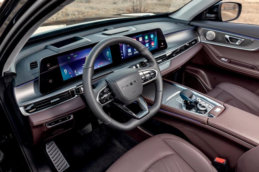 Chery tiggo 8 pro max интерьер