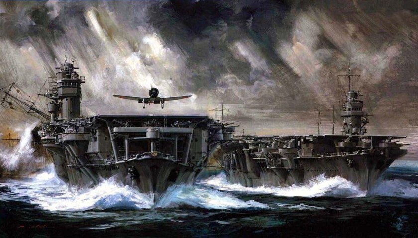 Ямато-Мару авианосец