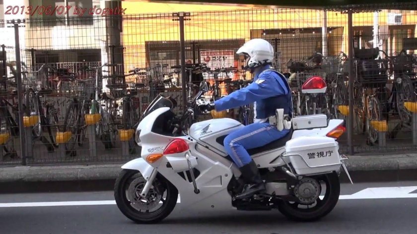 Японские полицейские мотоциклы