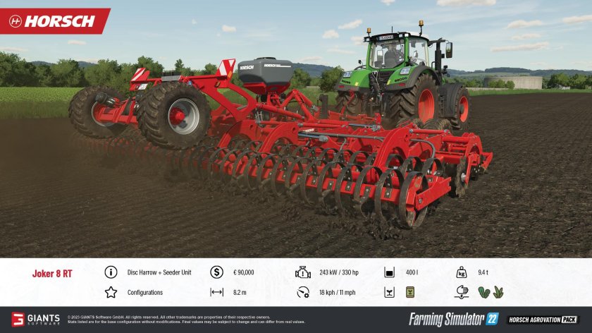 Farming Simulator 22 Horsch Agrovation