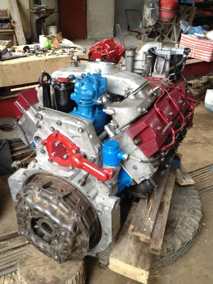 Урал 4320 мотор