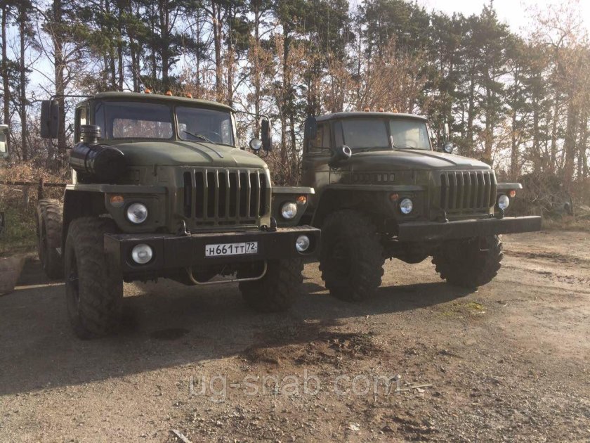 Урал 4320 КАМАЗ 740