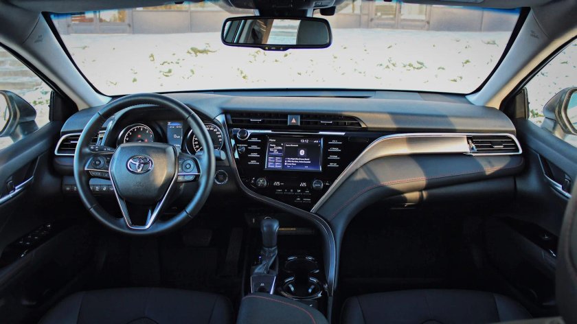 Toyota Camry 2017 салон