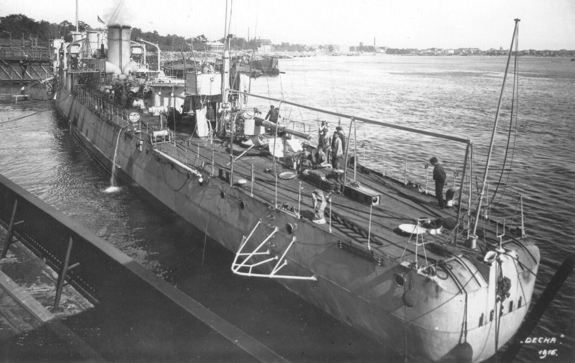 Миноносец Новик 1914