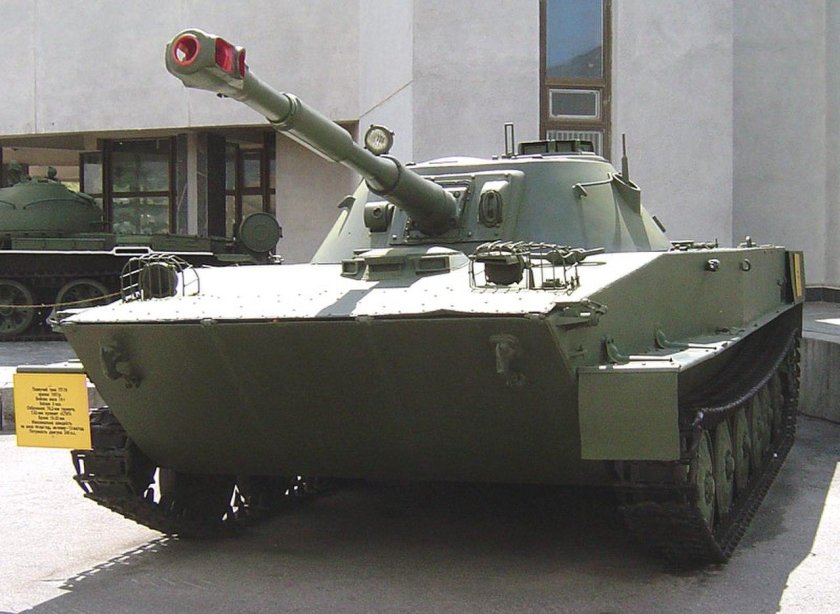 Плавающий танк СССР пт-76