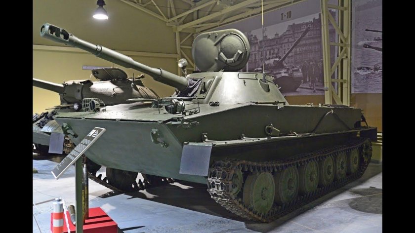 Пт-76б плавающий танк