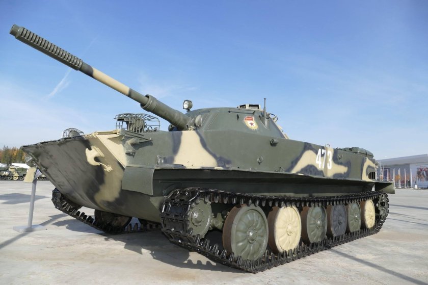 Пт-76 плавающий танк