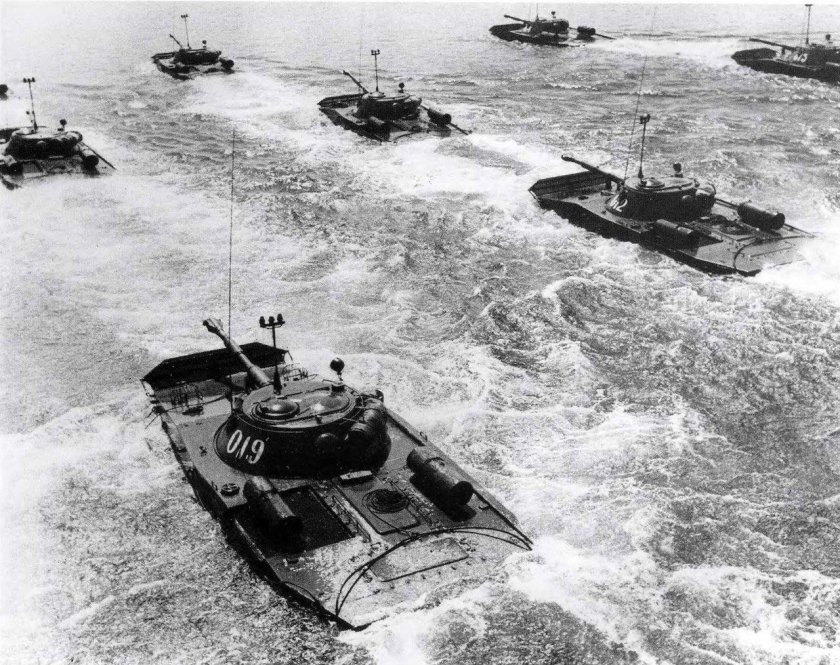 Пт-76 плавающий танк