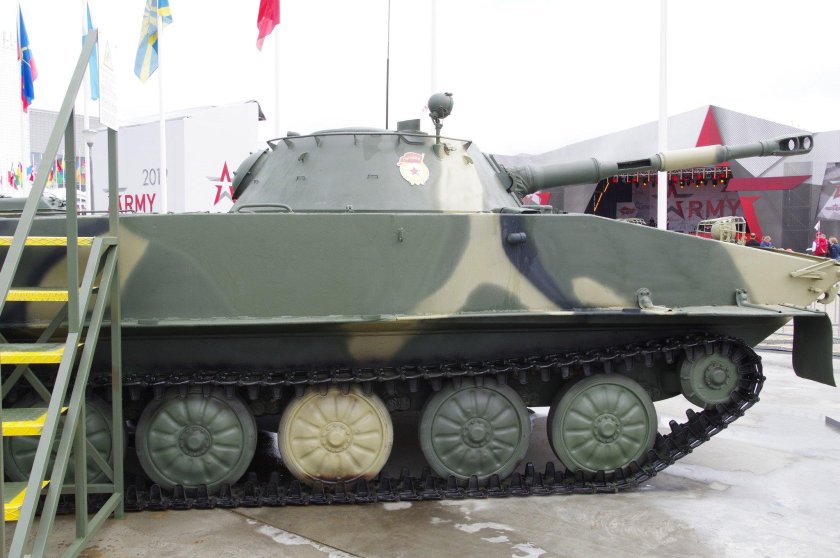 Пт-76 плавающий танк