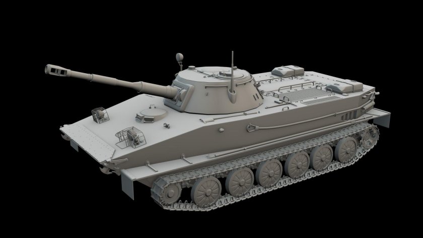 Пт-76 лёгкий танк