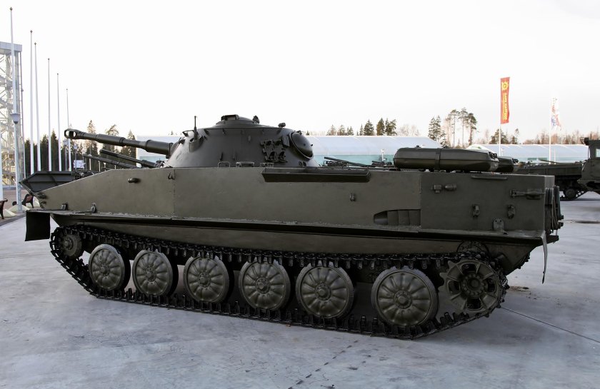 Пт-76б плавающий танк