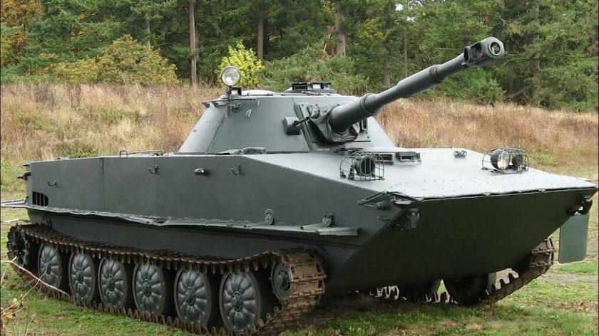 Пт-76 плавающий танк