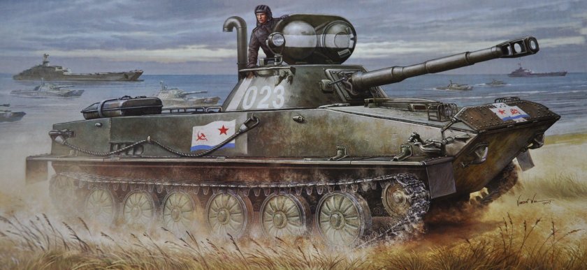 Пт 76 плавающий танк