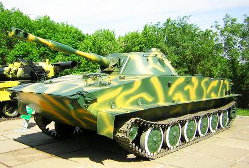 Пт-76 плавающий танк