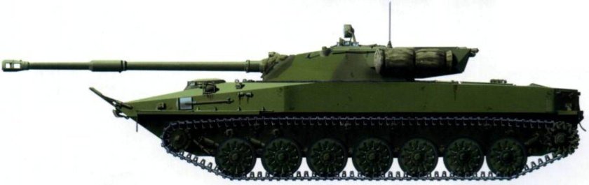 Легкий танк "объект 906 / пт-85"