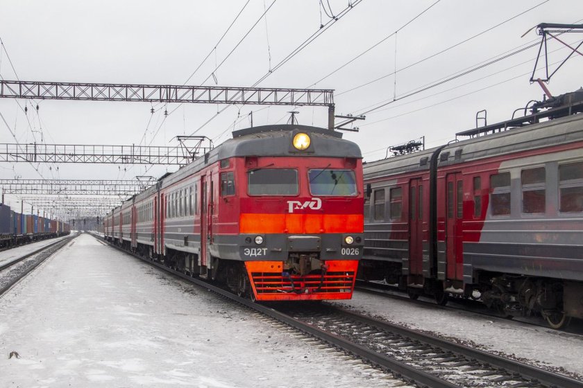 Модель электрички эд2т