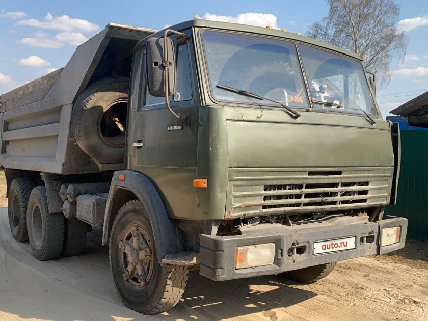 КАМАЗ 5511 зеленый