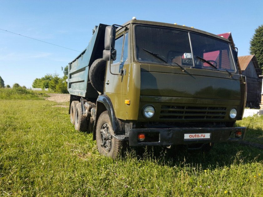 КАМАЗ 5511 зеленый