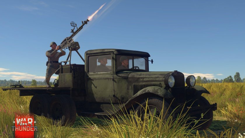 ГАЗ ААА ДШК вар Тандер