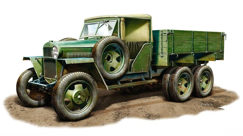 Грузовик полуторка ГАЗ-АА