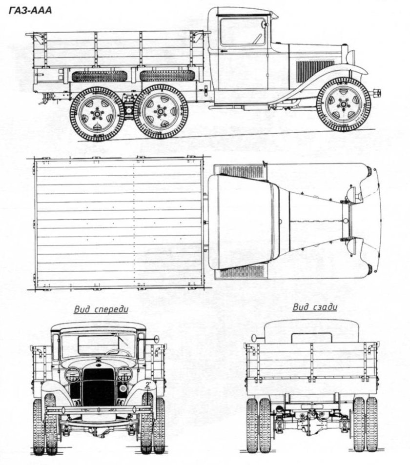 Машина ГАЗ ААА