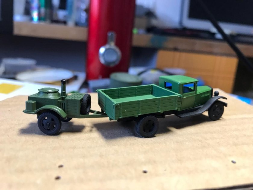 Зис 5 масштабная модель