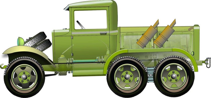 ГАЗ ААА лесовоз