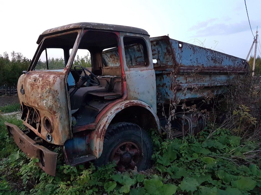 МАЗ 500 старый