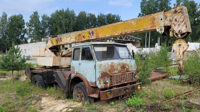МАЗ 5334 автокран