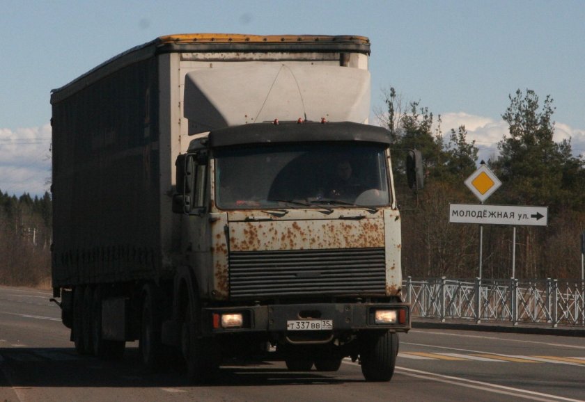 МАЗ 5432 Ржавый