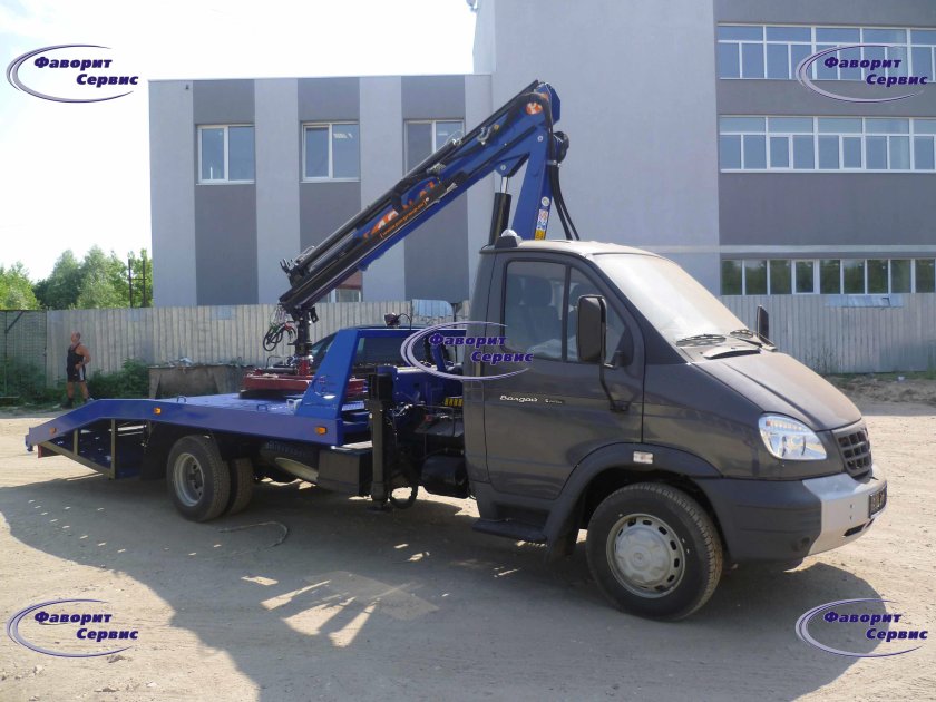 Эвакуатор валдай с ломаной платформой