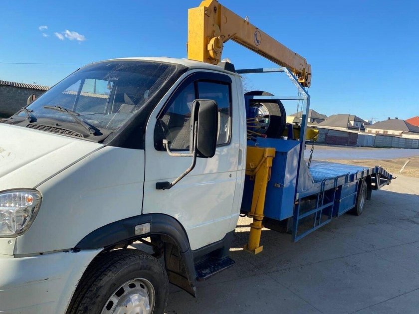 Эвакуатор манипулятор газель