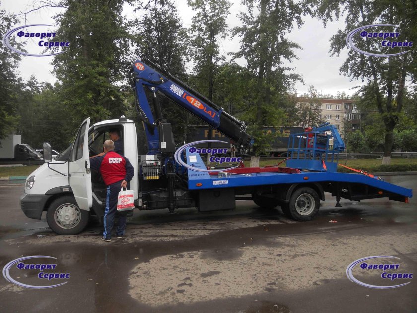 ГАЗ 33106 эвакуатор