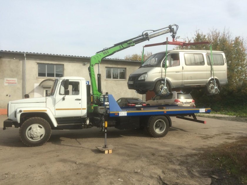 ГАЗ 3309 эвакуатор