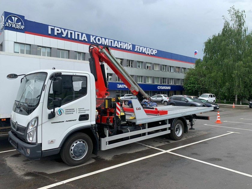 Новый эвакуатор Ивеко