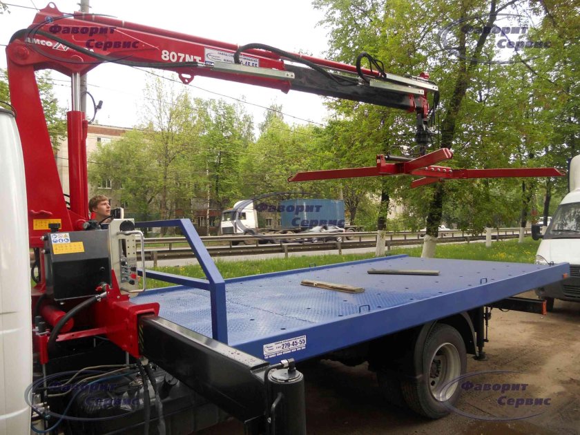 КМУ эвакуаторные лапы