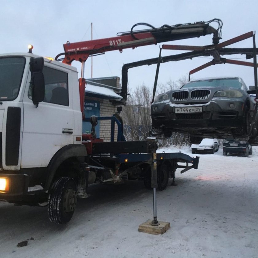 КМУ эвакуаторные лапы