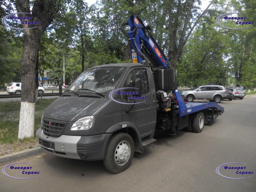 ГАЗ 33106 эвакуатор