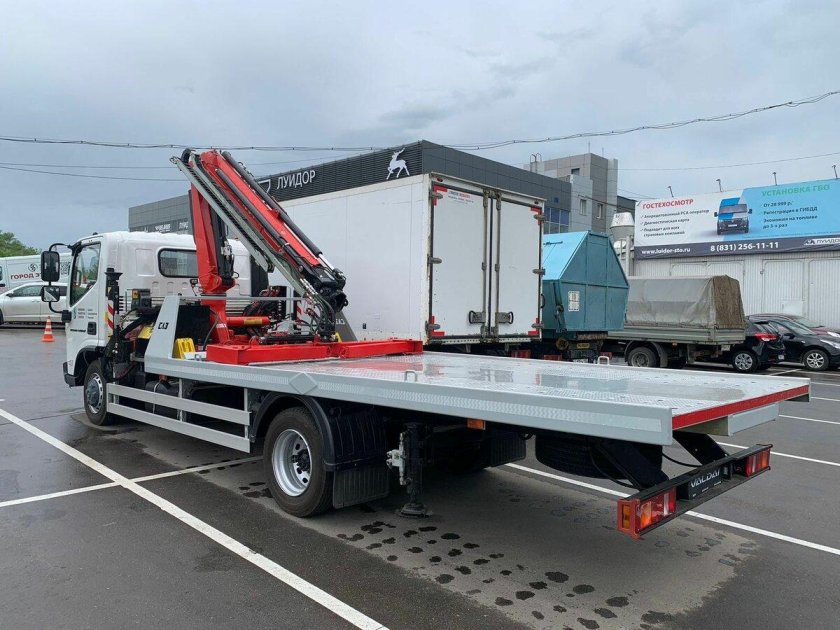 Эвакуатор с кму