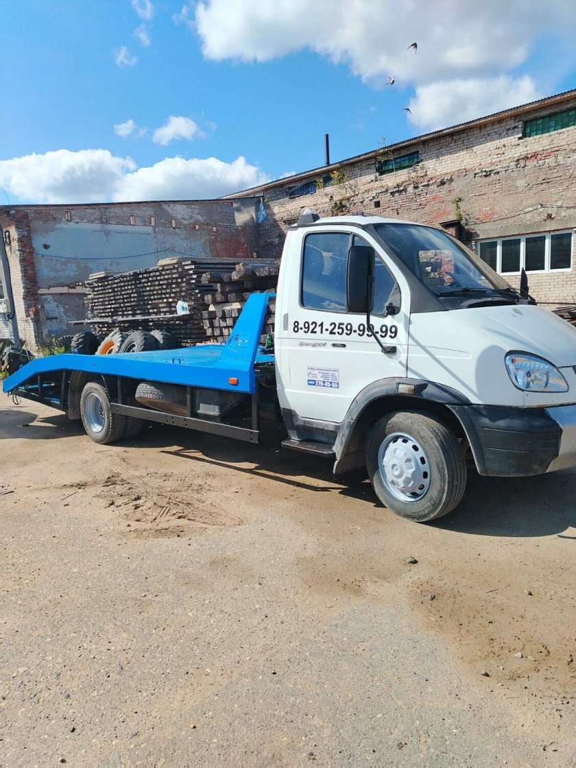 Эвакуатор валдай со сдвижной платформой