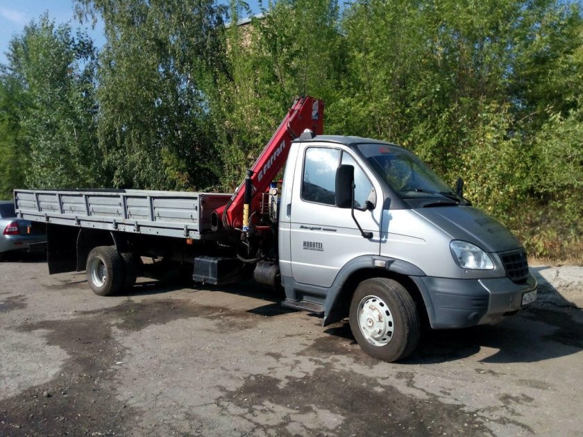 ГАЗ-3310 Валдай с КМУ