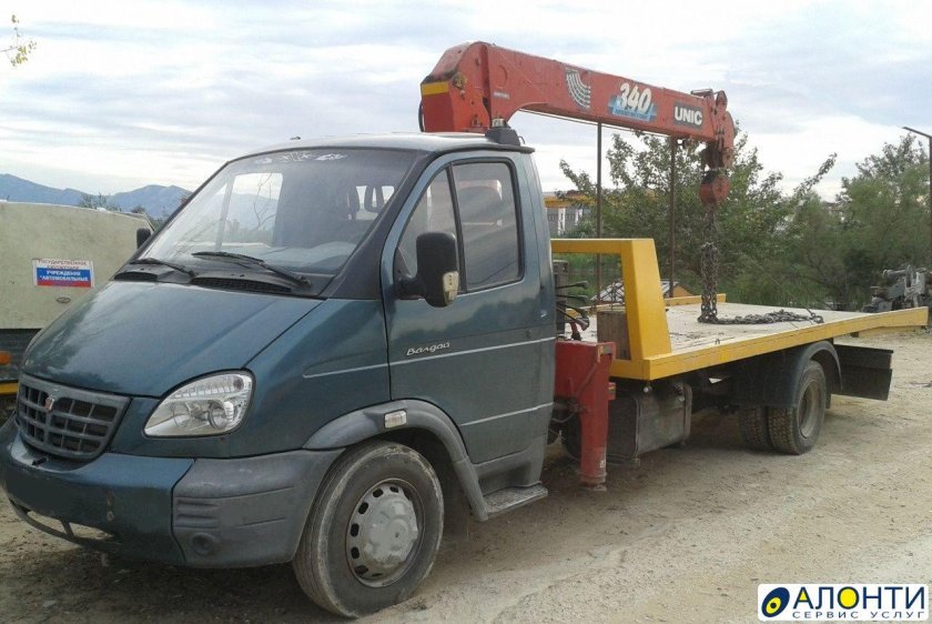 Эвакуатор манипулятор Газель